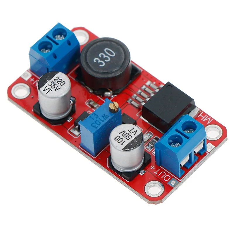HiLetgo DC-DC Boost Converter Module 3-35V To 3.5-35V With LED Voltmeter - Step Up Voltage Regulator, 65W-100W Power