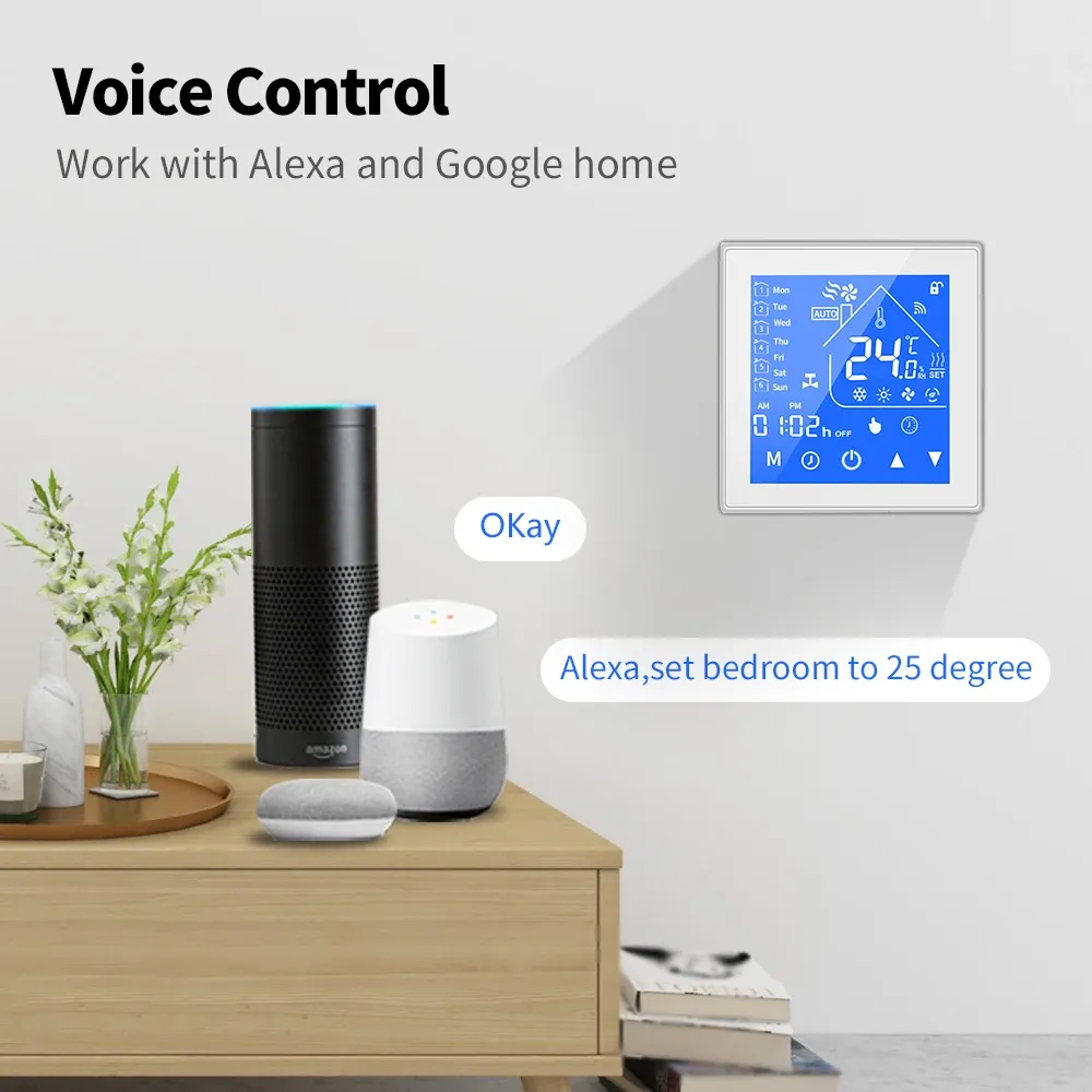 Smart WiFi Zigbee Thermostat Home Assistant For Heating Water/Gas