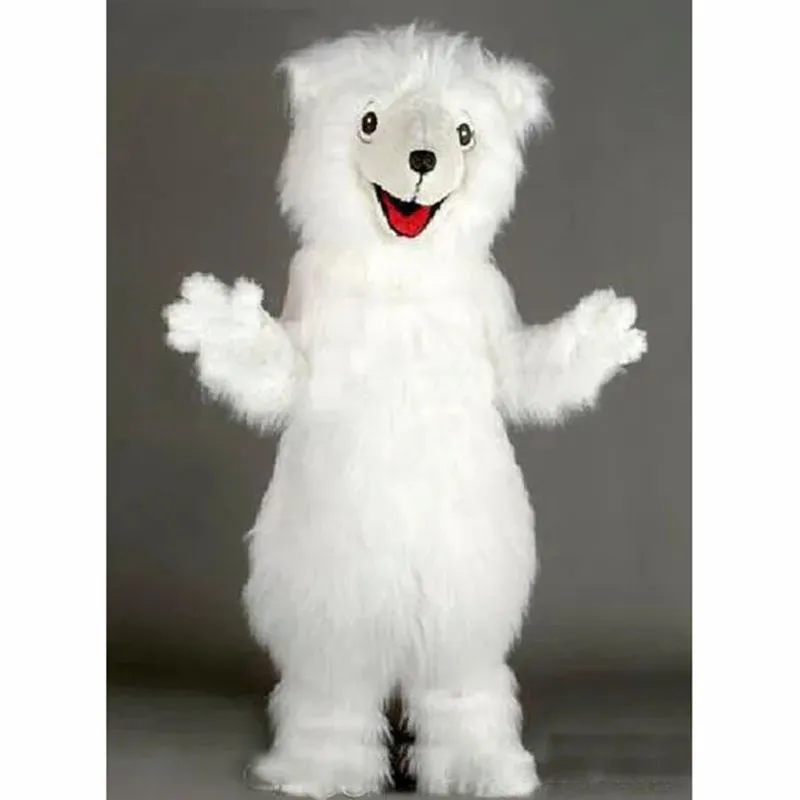 2024 Neue Hot Sales Polar Bear Maskottchen Kostüm Geburtstagsfeier Anime Thema Kostüm Kostüm Halloween Charakter Outfits Anzug