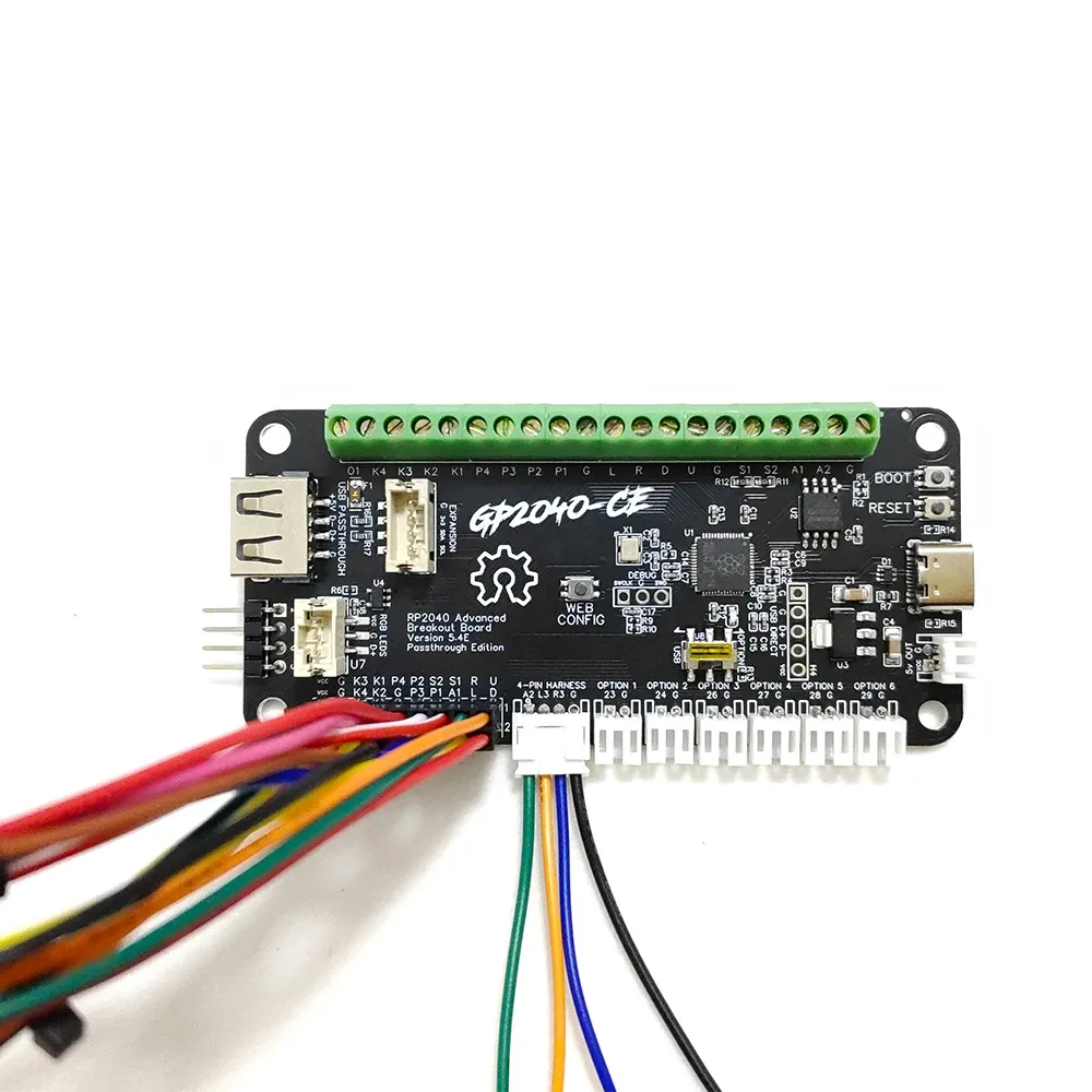 RP2040 Advanced Breakout Board USB Passthrough From Ddmyhome