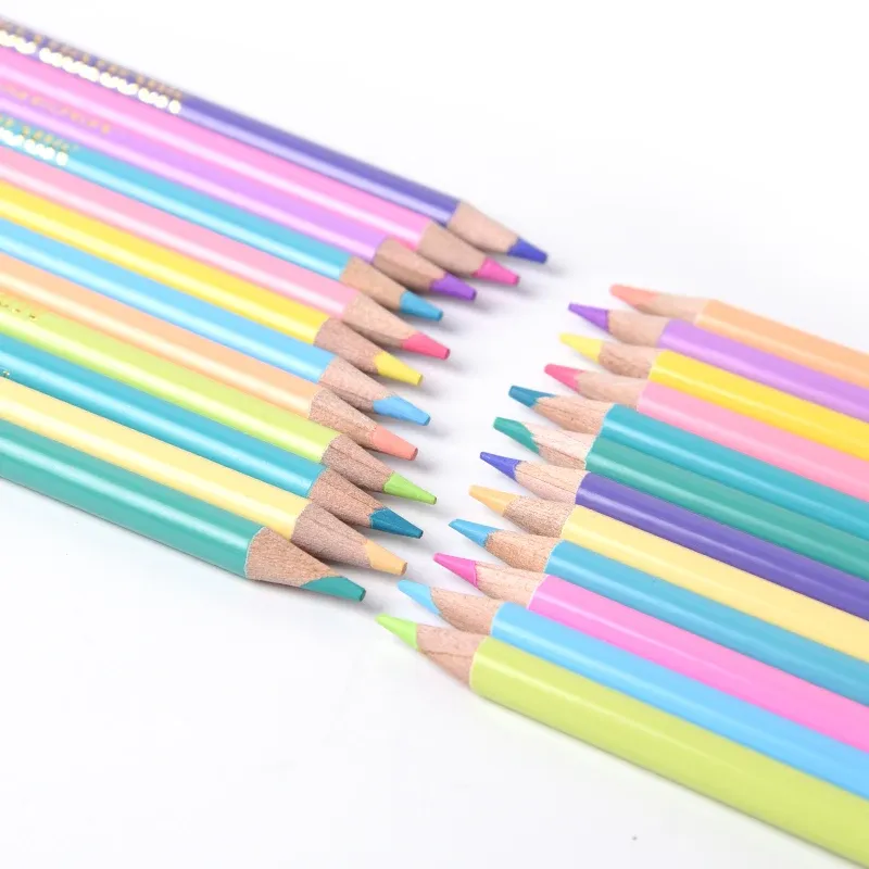 Pencils 12color watersoluble color lead art painting professional color pencil drawing coloring graffiti school supplies
