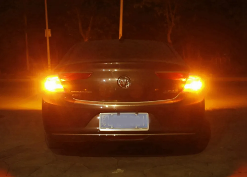 T20 LED Bulbs W21/5W 7443 Car Turn Signal Tail Brake Lights Rear Fog ...