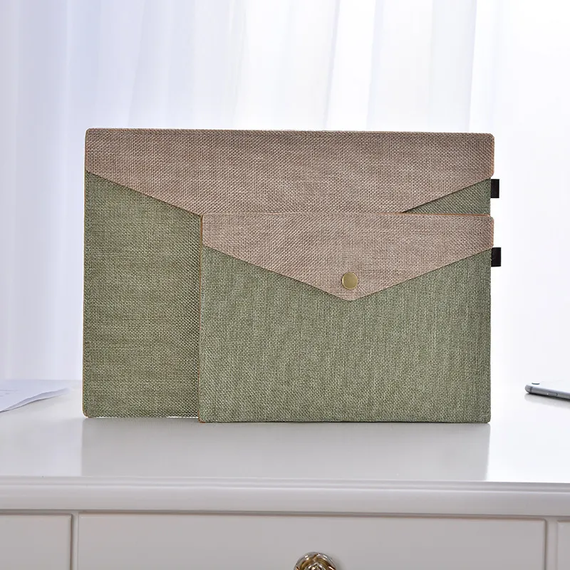 Linjer Briefcase Wholesale 2025 Linen File Pockets A4/A5 Capacity, Canvas Felt Material ...