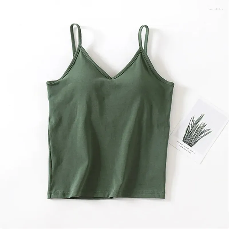 Women's Sleepwear Sexy Women Knitting Modal Nightwear T-shirt One Piece Pajamas Chest Pad Sling Vest For Ladies Underwear Night Wear