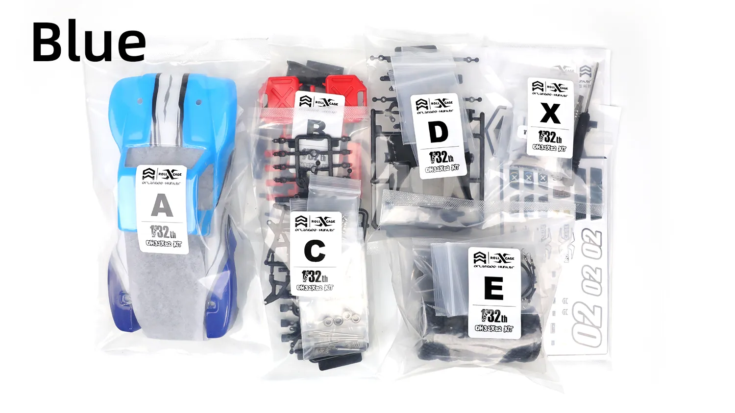 1/32 Orlandoo Hunter RCモデルOH32x02ロールケージミニショート