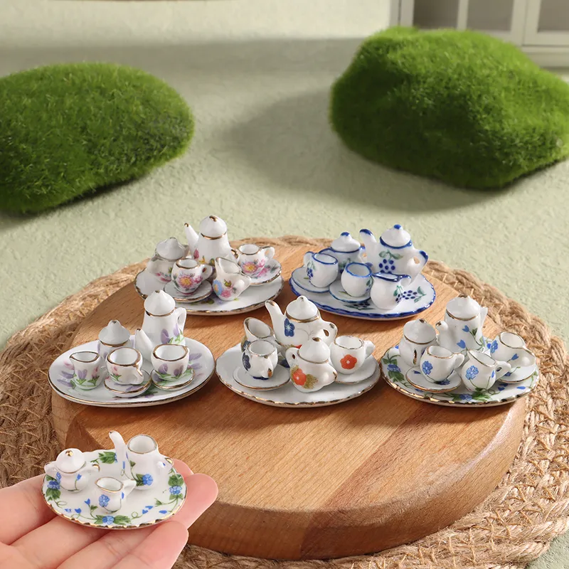 DISH// まとめ売り Mini Porcelain Ceramic Tea Set 2024 Dollhouse Kitchen