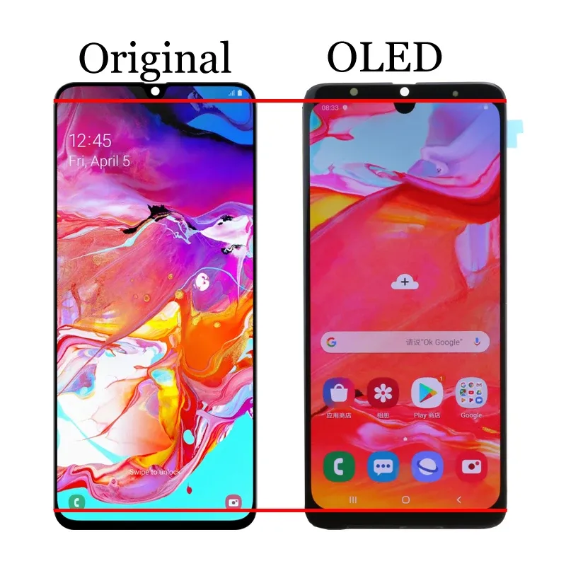 Save Big on Bulk Samsung Galaxy A70 Phone Super AMOLED For Samsung Galaxy  A70 2024 Display A70 A705 A705F SM A705F LCD Display Touch Screen