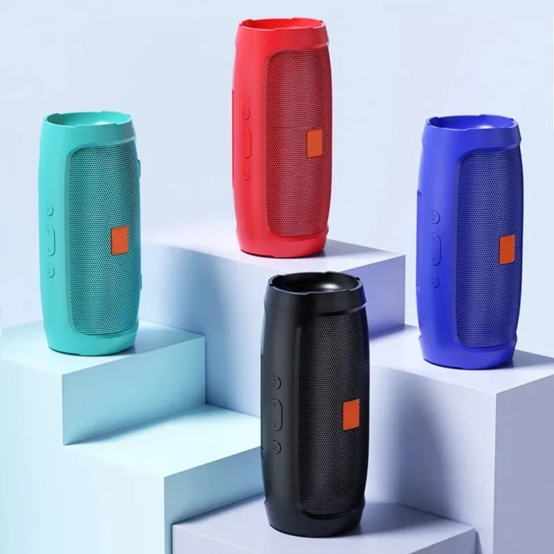 Colonne de haut-parleur Bluetooth portable stéréo hifi basse lourde sans fil de haut de son sans fil de haut-parleur prend en charge la carte FM AUX TF Carte FM