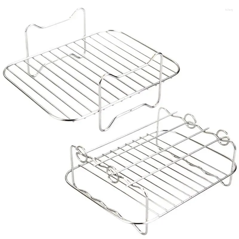 Caldeiras duplas fryer rack rack de aço inoxidável assadeira de assadeira