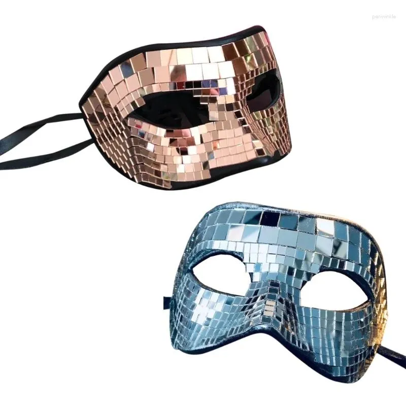 Feste per le forniture per feste Ball Glitter Maschera per gli occhi mascherati per Halloween