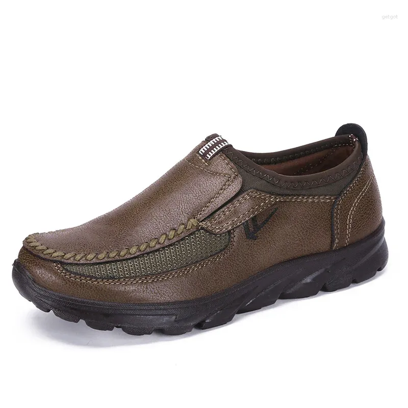 Chaussures décontractées Men Lightweight Breathable Sneakant Male Walking Fashion Mesh Zapatillas Footwear Big Szie 38-48