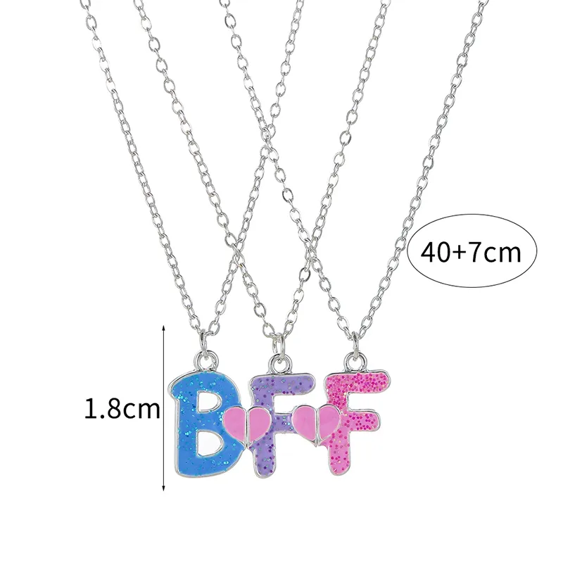 Triple bff necklace discount