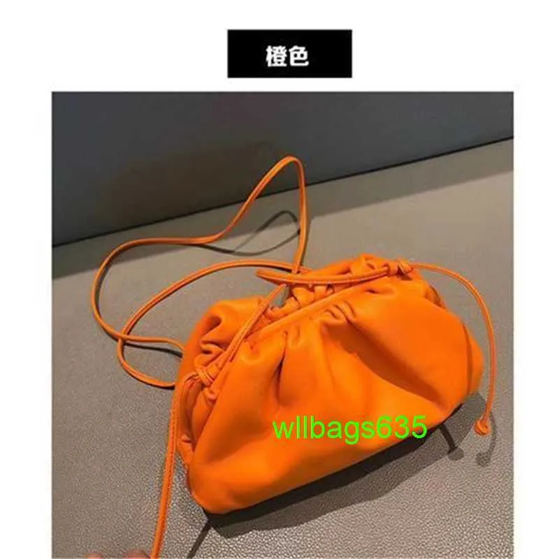 Pouch Cloth Bags BottegVeneta Trusted Luxury Bag Leather Womens Bag Song Huiqiao Pleated Cloud Bag Genuine Leather Underarm Bag Single Shoul have logo HBQAYD