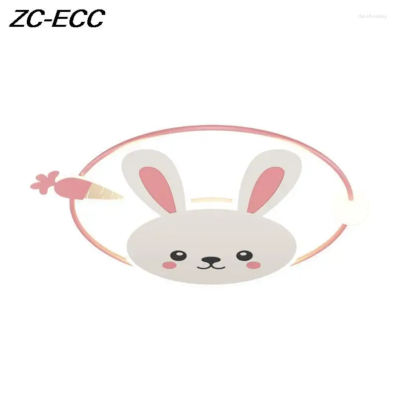 Ceiling Lights Modern Round Led For Children's Room Cartoon Decor Lamp Bedroom Living Chandelier Fixture