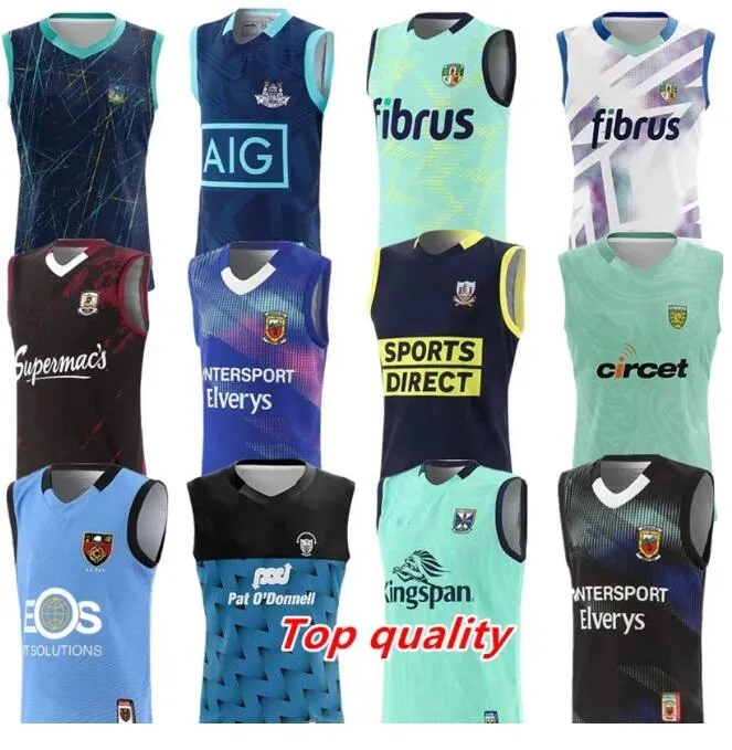 23 24 24 GAA Jersey Leisure Kamizelka sportowa 2023 2024 Cała drużyna Kerry Mayo Limerick Dublin Down Cork Clare Cavan Antrim Singlet Jerseys