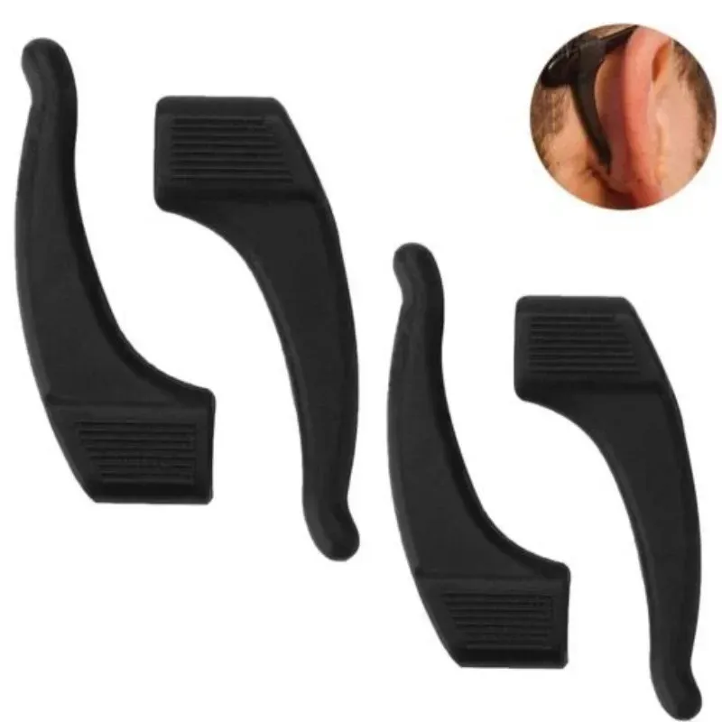 Ear Grip Anti-Slip Eyeglass Retainers – 6 Pack, Soft Silicone, Adjustable, Fits Most Sunglasses & Glasses Frames