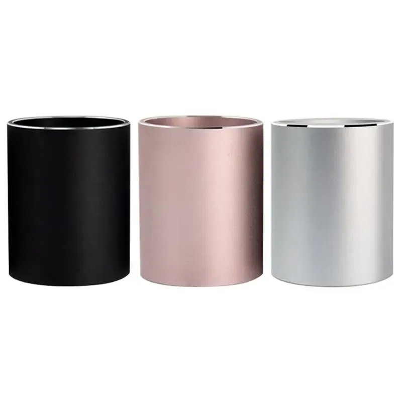 Houders aluminium legering bureau pen potlood opslag organizer cup houder container briefpapier