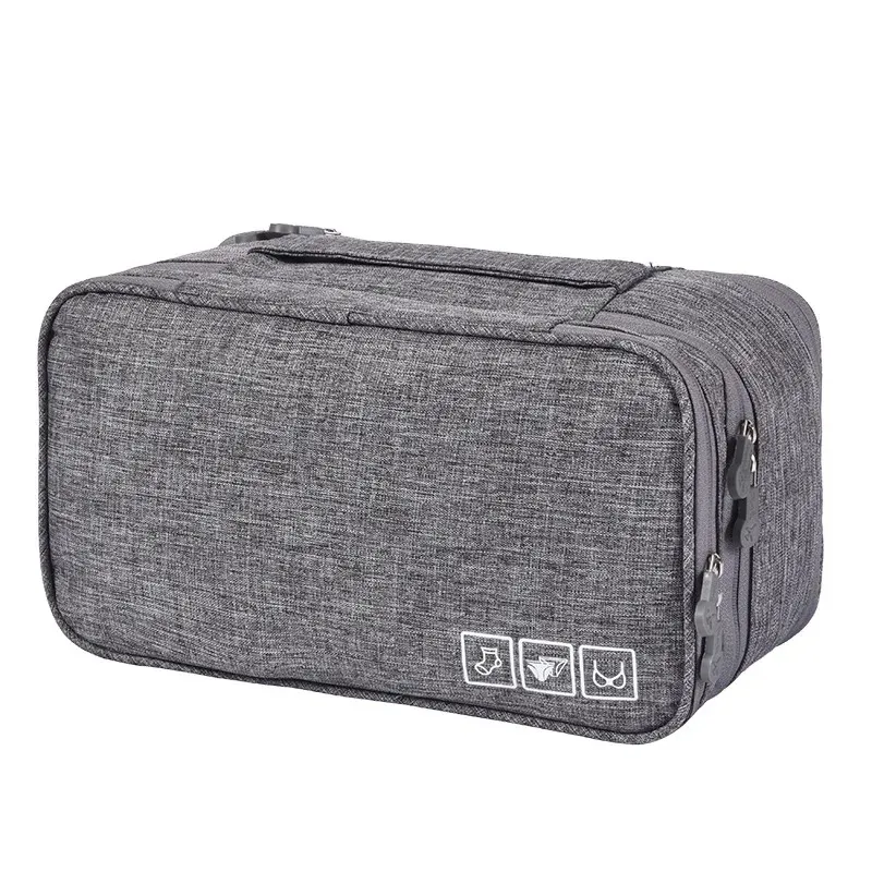 Borsa di stoccaggio della biancheria intima del reggiseno portatile Waterproof Travel Socks Cosmetics Organizer Organizzatore Armadio Accessori la custodia