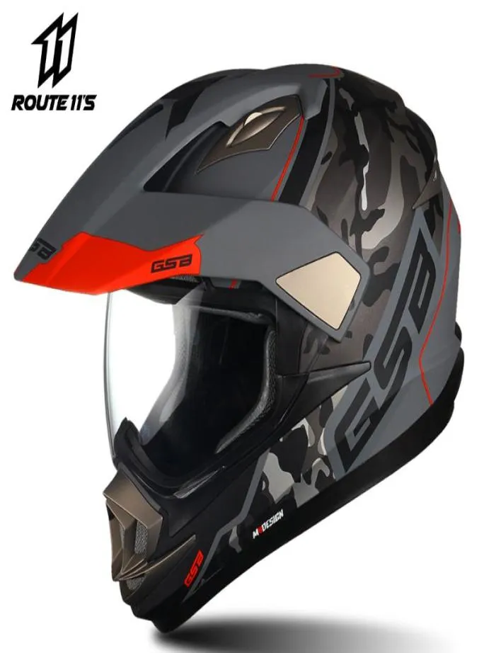 Motorcycle Helmets GSB Helmet Motocross ATV Full Face Moto Cross Downhill Offroad Men Casco ECE Approved4804920