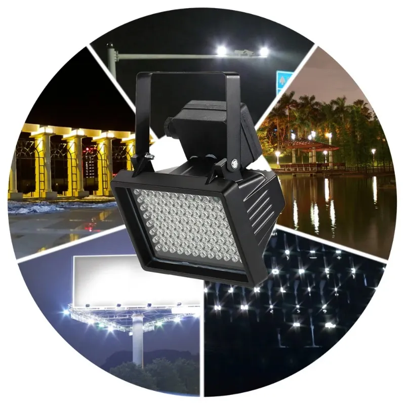 2024 96 LED Illuminator Light CCTV 60M IR 적외선 야간 시력 보조 조명 보조 조명 실외 수 방수 1. CCTV 야간 시력 조명 용