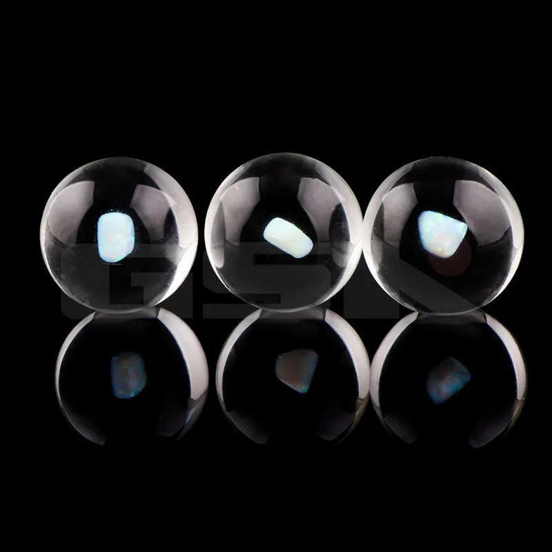 22 mm Opal Terp Perles accessoires en verre marbre terp slurper perle pour 10 mm 14 mm 18 mm 45 90 nails de banger quartz