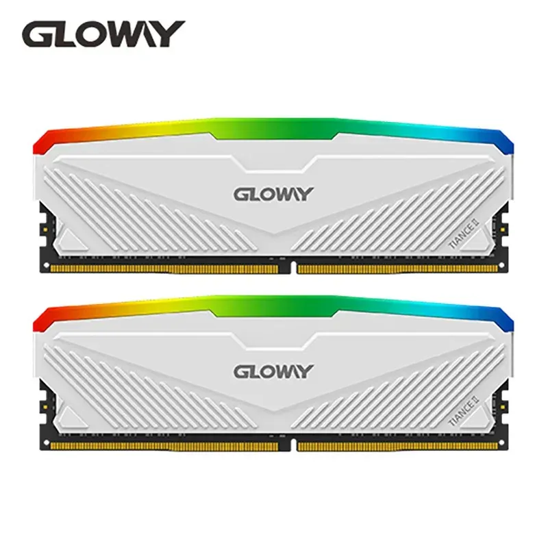 GLOWAY メモリ DDR4 3200 16GB(8GBx2) RGBLED Gloway Memoria RAM RGB DDR4 8GB 16GB 3200MHz 3600MHz Kit 8GBx2