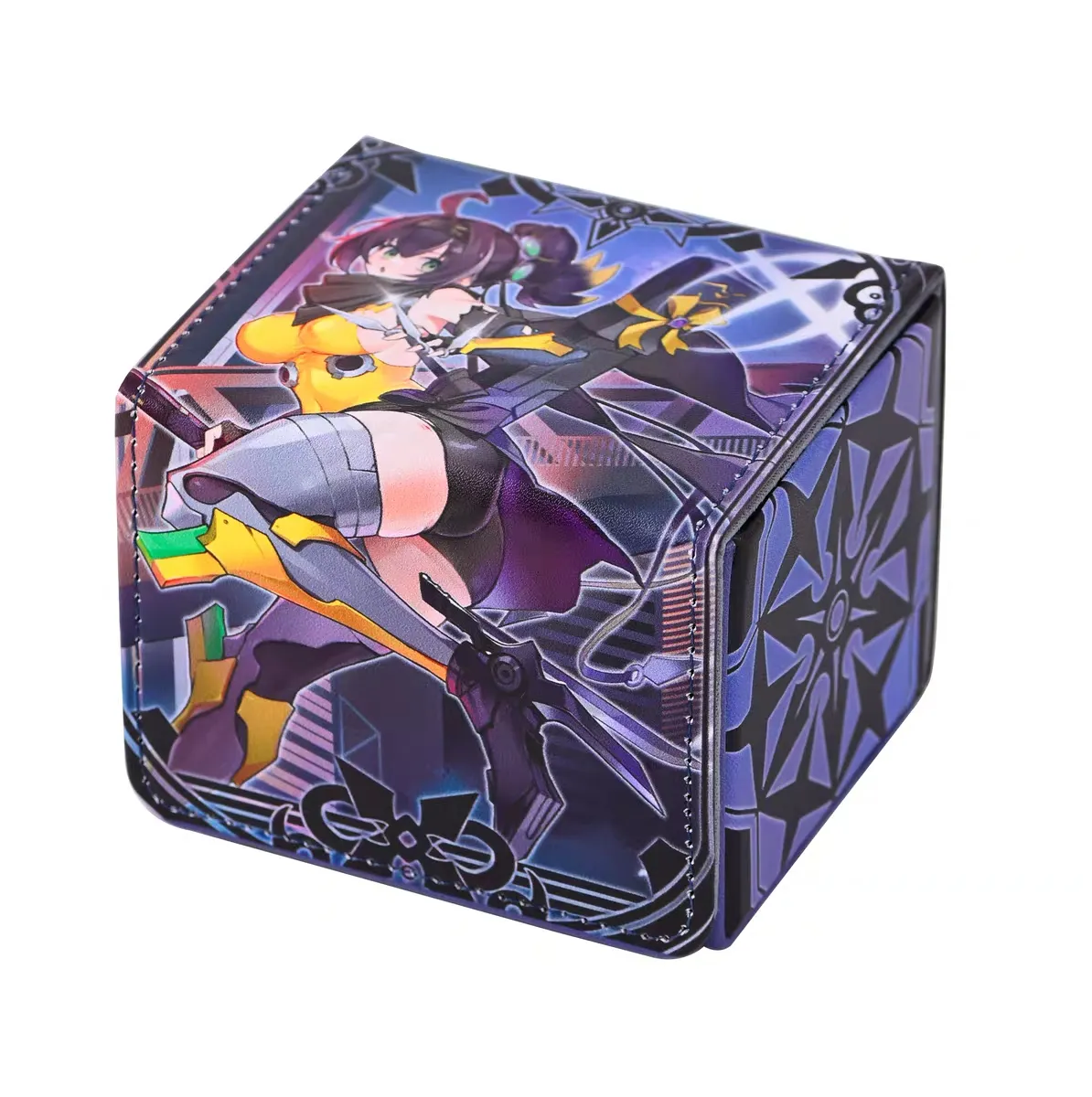 yugioh deck box with belt clip Various Yu-Gi-Oh! PP Leather Kado Supplies this deck box is versatile enough to accommodate a variety of trading card games Yugiohs Deck Box Belt -