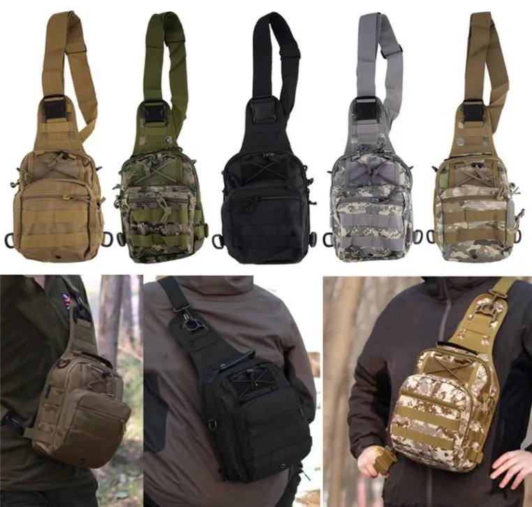 Sacs d'escalade tactique tactique professionnels Sac à dos d'épaule militaire extérieure sac à dos sac à dos pour sport camping randonnée TravelI2433342