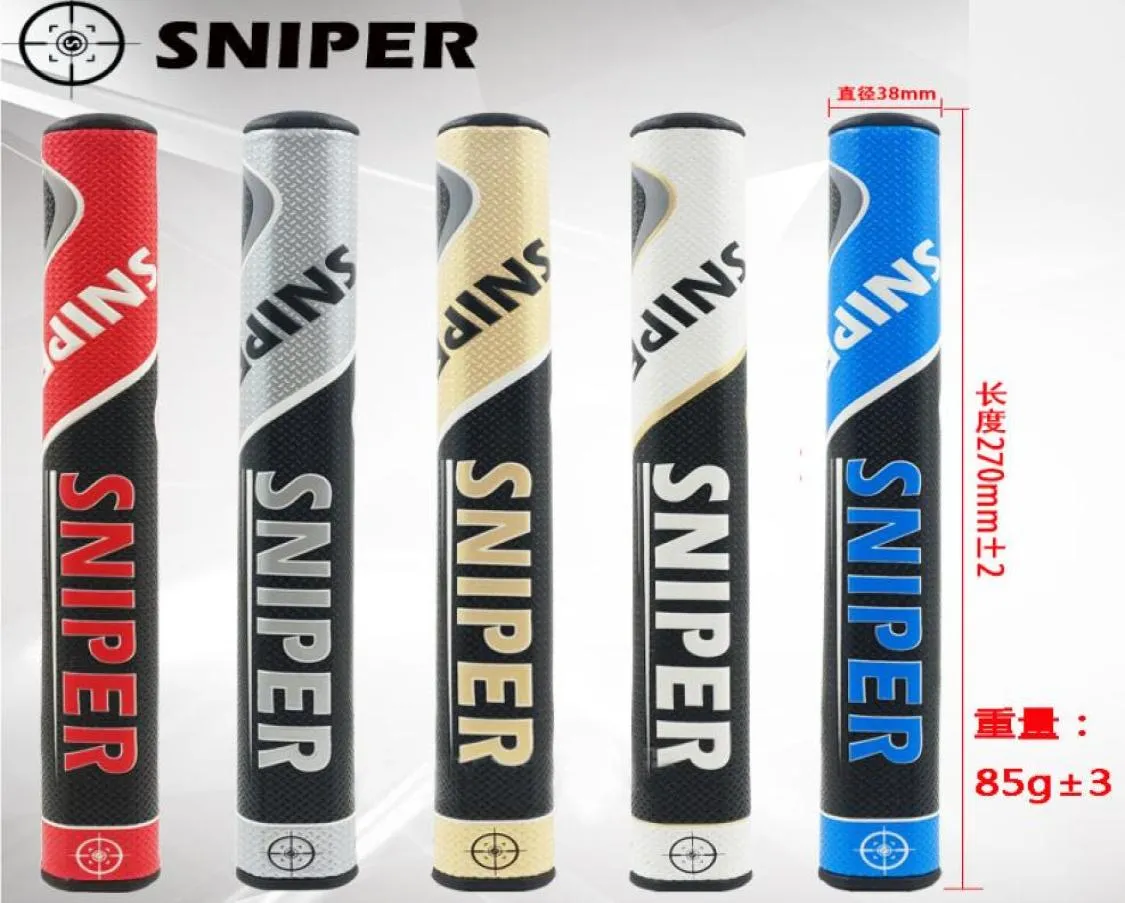 Neue Sniper Golf Grips Hochwertige PU Golf Putter Grips 5 Farben in Choice 1pcslot Golf Clubs Grips 9146586