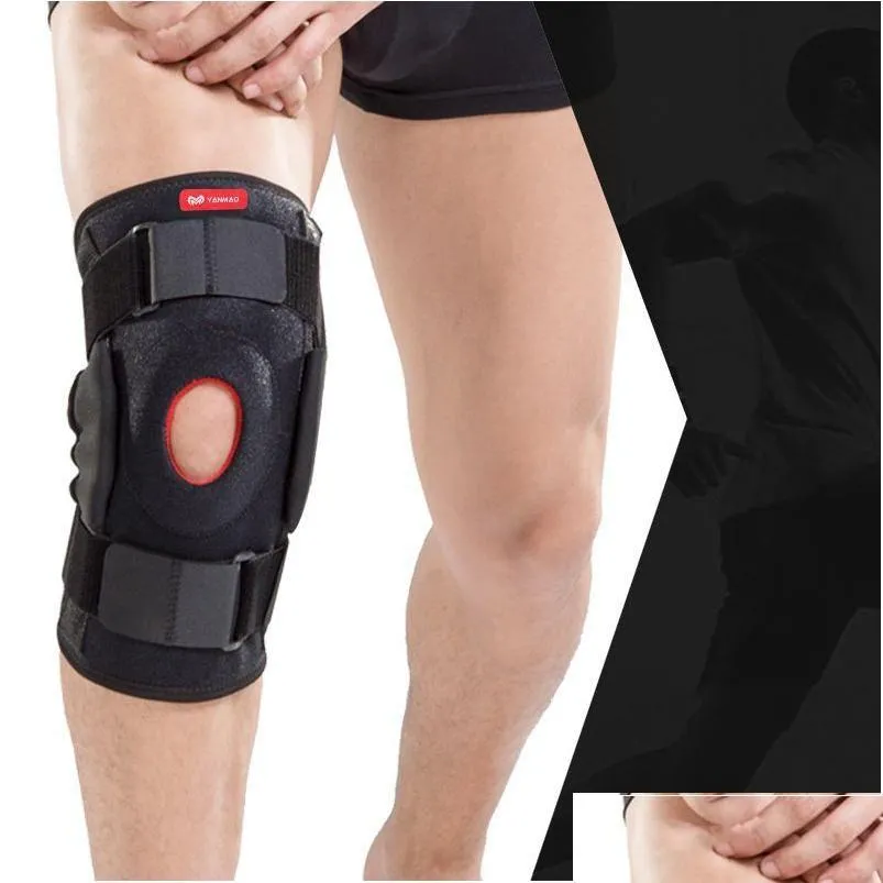 Armbågens knäskydd 1 st ortopedisk pad stag stöder gemensam smärta relif patella protector justerbar sport knäskydd skydd menisk ligament d othty