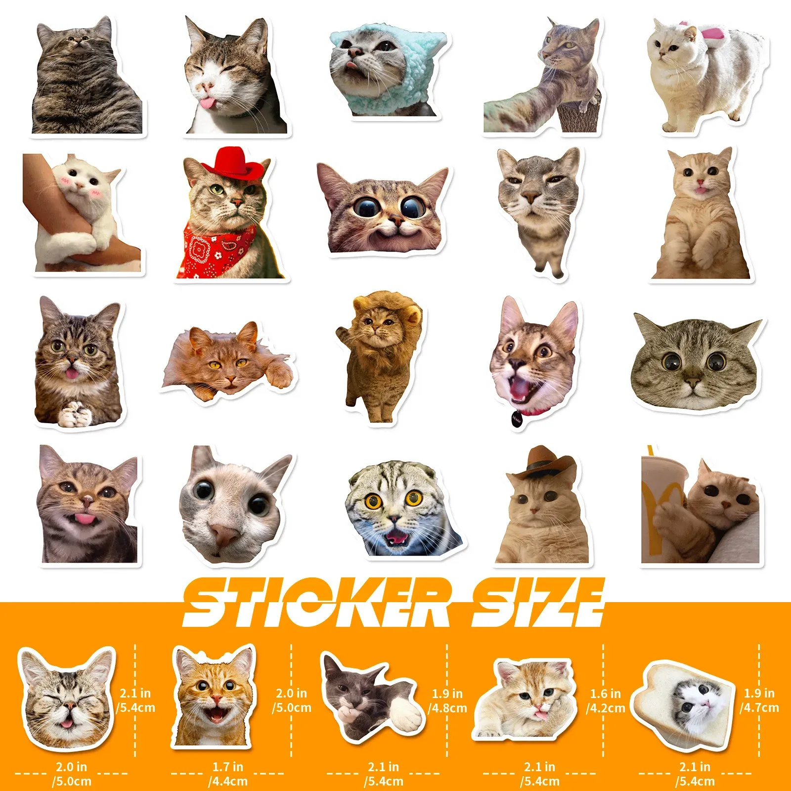 Pegatinas y Stickers de Gatos - Colección Nueva 2026
