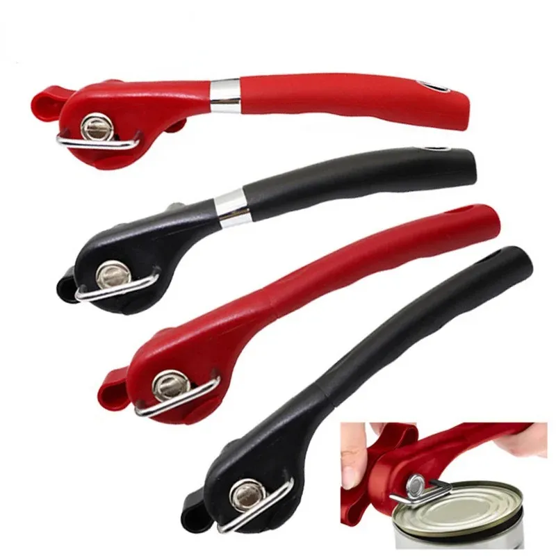 2024 2023 Best Cans Opener Kitchen Tools Professional Handheldマニュアルステンレス鋼缶切りサイドカットマニュアルジャーオープナー