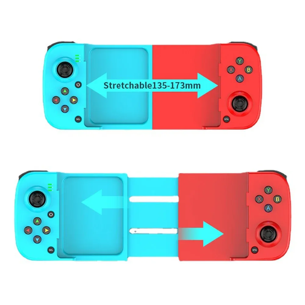 Manette De Jeu Extensible Sans Fil Pour Smartphone - Compatible Android Et IOS - Multicolore - Ergonomique