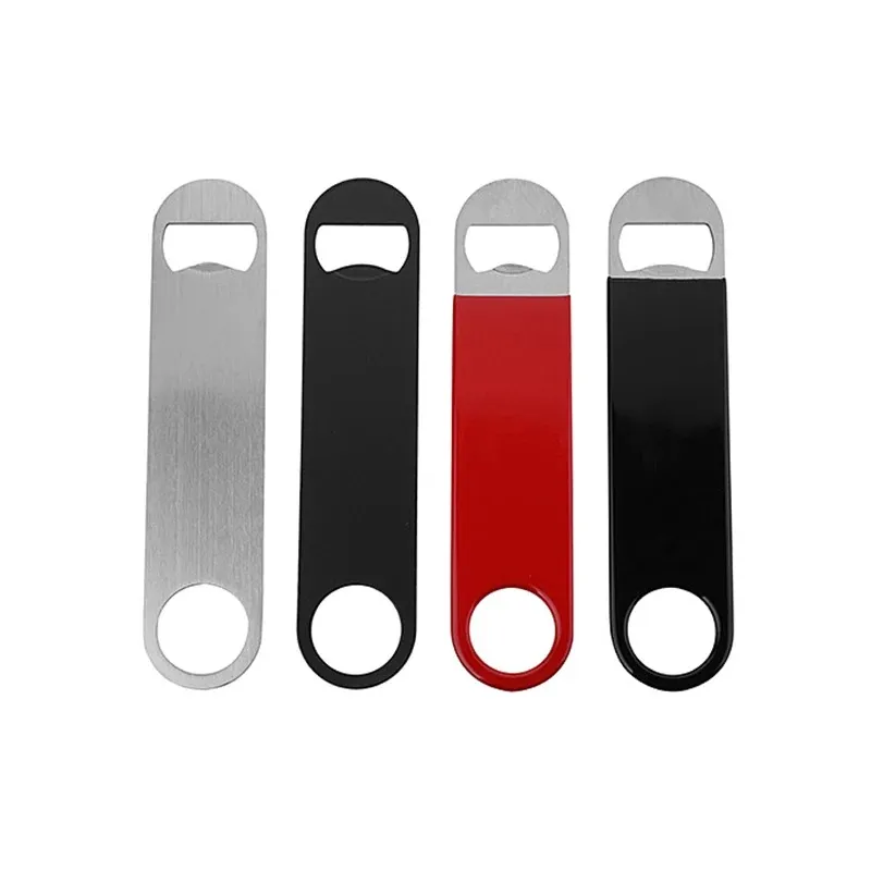 Ny mini Hållbar removerbar Blad Kök Tool Beer Bottle Opener Rostfritt stål Flat Speed ​​Bottle Cap Opener Cocina HomeFor Rostfritt stålstång