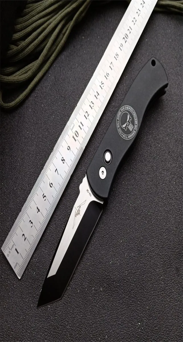 Protech CQC7 Tanto Auto Tactical Folding Knife 325Quot 154cm屋外キャンプハンティングポケットEDCユーティリティナイフ8453487