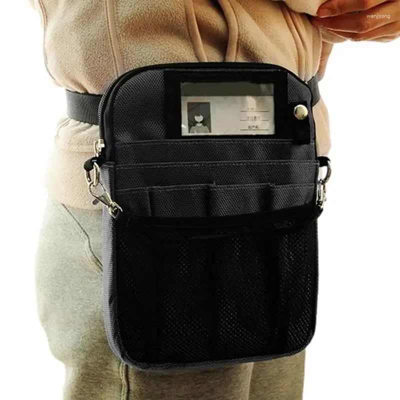 Organisateur de sacs de rangement Fanny Pack Sac à taille de la taille Pouche pour les ciseaux infirmiers Kit de soins à outil à outils APLON Utilitaire de hanche