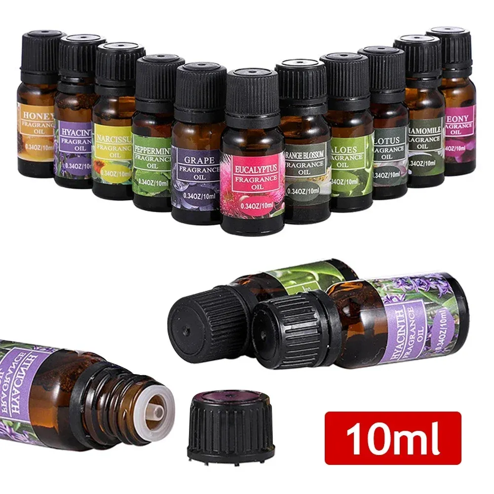 1pc oli essenziali per diffusore aromatico umidificatore aromaterapia olio solubile in acqua 27 tipi di fragranza