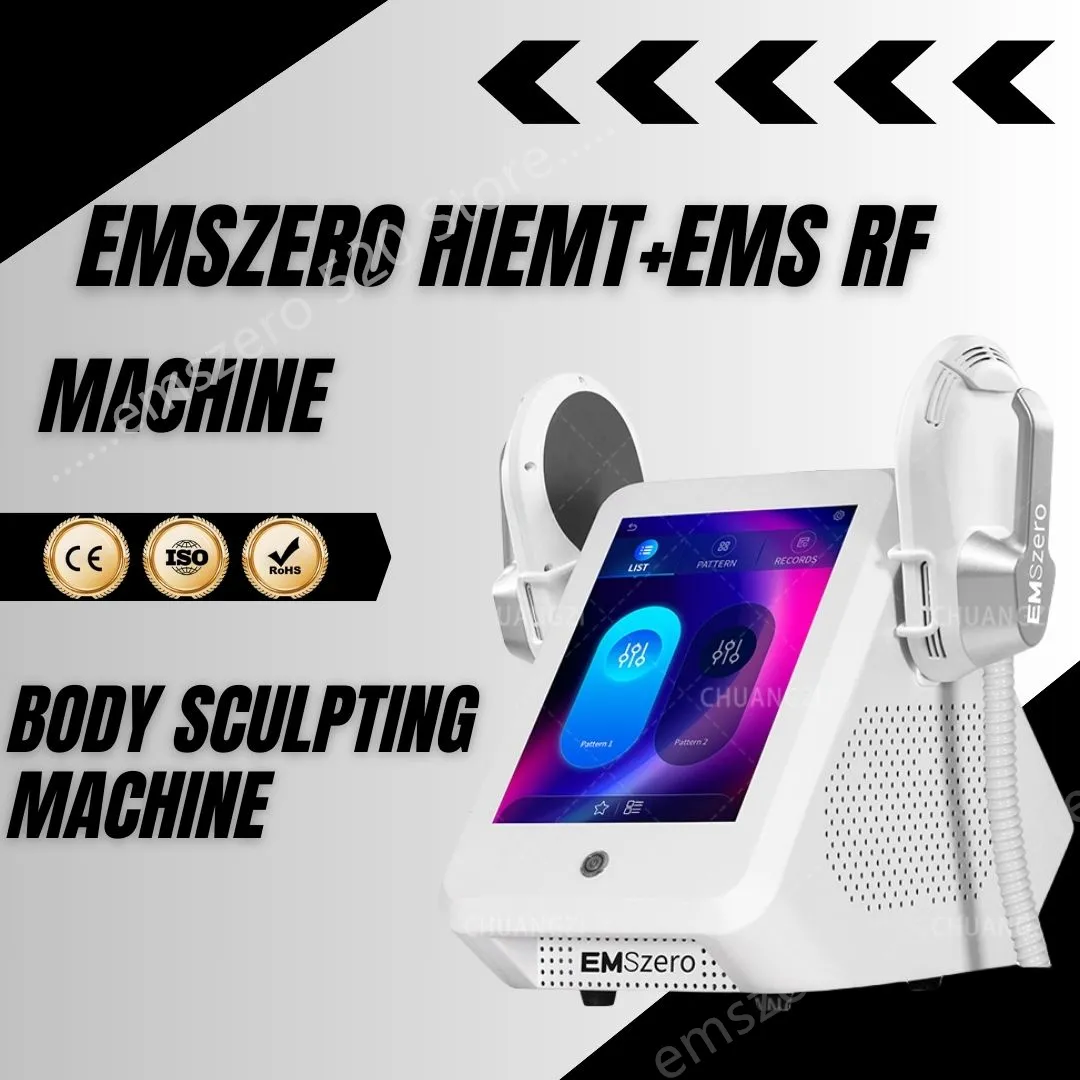 Emszero-Maschinen Neo Hi-Emt RF EMS Elektromagnetische Muskelstimulator Professionelle SCULP 2/4/5 Handle Beckengürtel