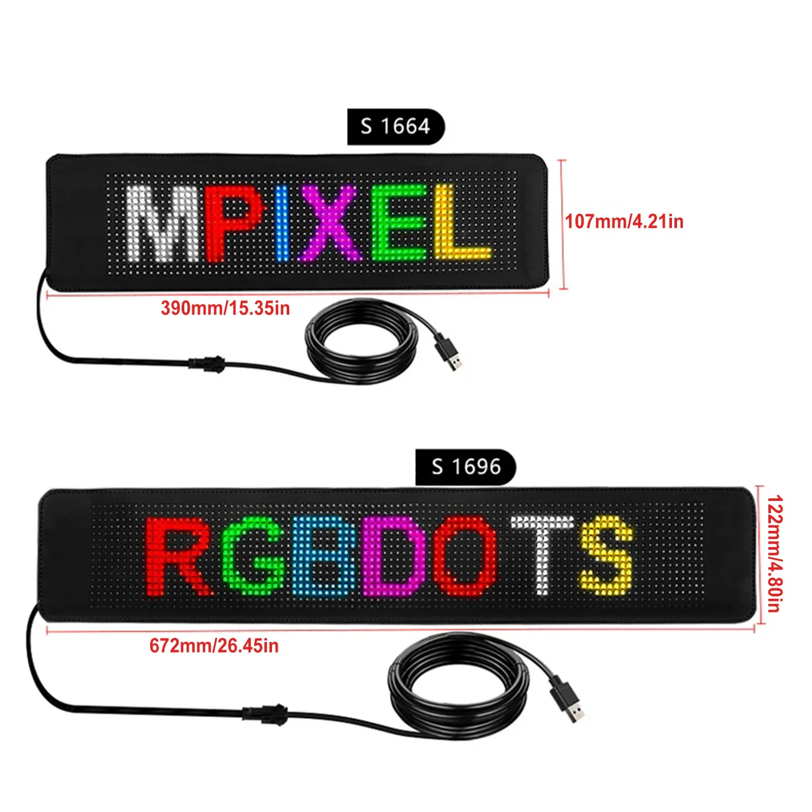 Led Matrix Signage Flexible RGB LED Matrix Display Programmable... From Ddmylucky, $55.92 ...
