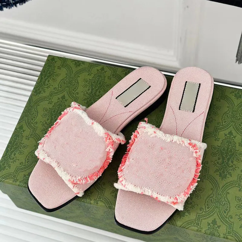 Zomer vrouwen open teen slippers runway ontwerper hoge kwaliteit buiten wandelen gemengde kleuren dames platte causale vakantie strand flip flops vrouwen ontwerper muilezels