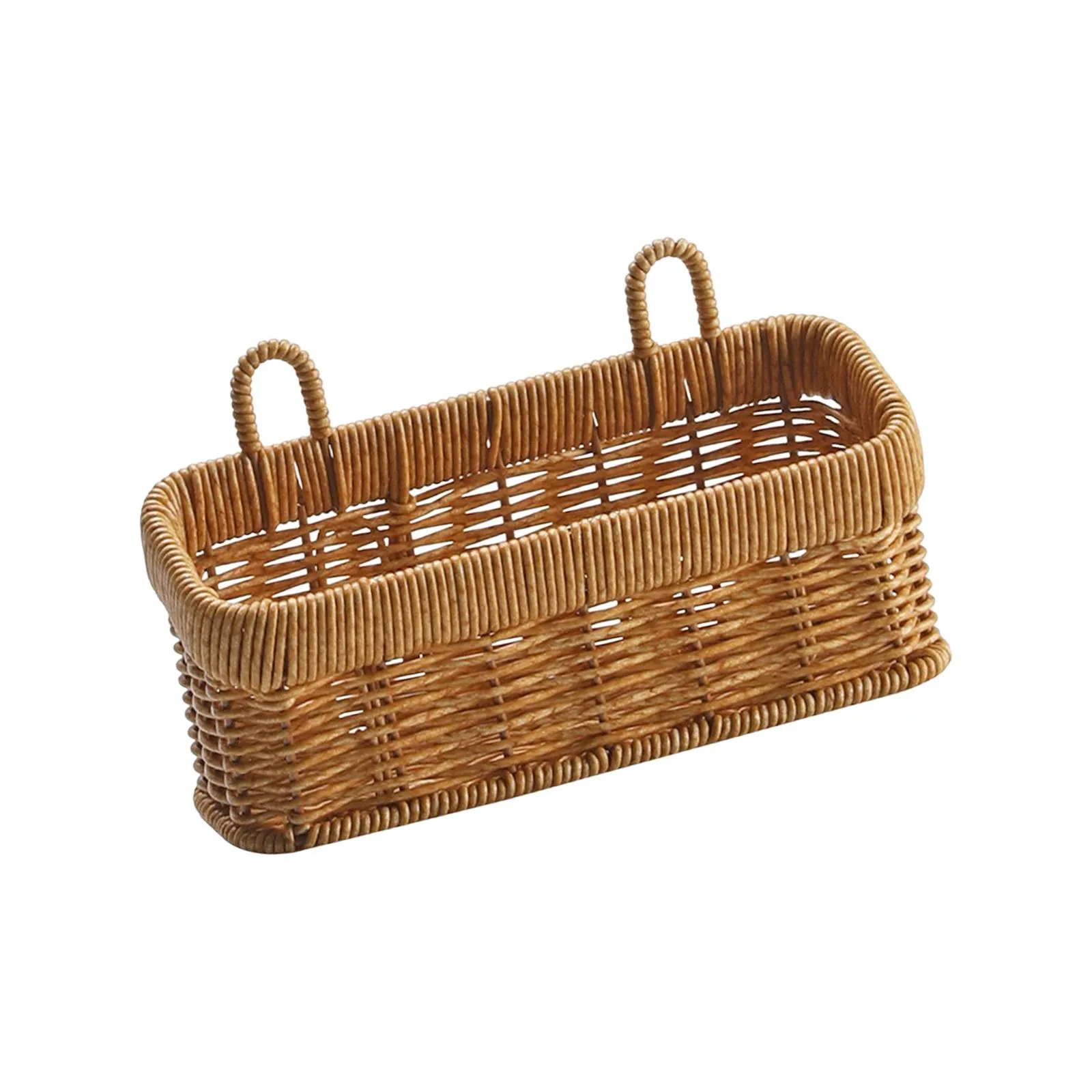 Plateau En Rotin Tressé Main – Panier De Rangement Avec Couvercle – Déco Cuisine