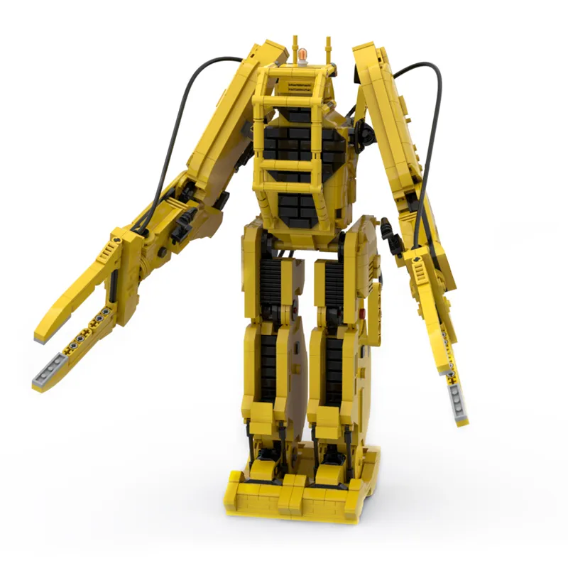 Ripleys Powerloader Robot Yapı Taşı Kiti Yabancılar Mekanik Dövüş Mecha Figür Tuğla Model Oyuncak Diy Kids Oyuncak Doğum Günü Hediyesi