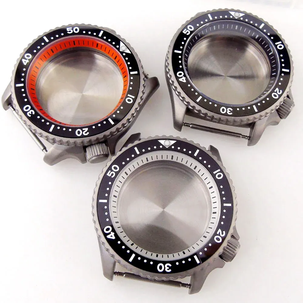 Boîtier De Montre 40mm Acier Inoxydable - Lunette Céramique - Pour NH35/NH36/4R