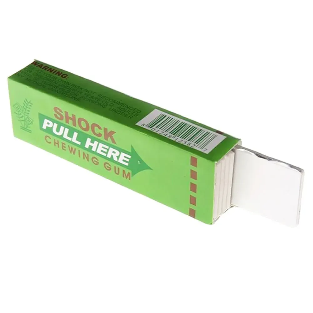 대량 Electric Shock Chewing Gum 전기 충격 씹는 껌 |재미있는 파티 장난 |장난 농담을위한 안전한 장난감 구매로  큰 절약 | DHgate에서의 최고의 거래