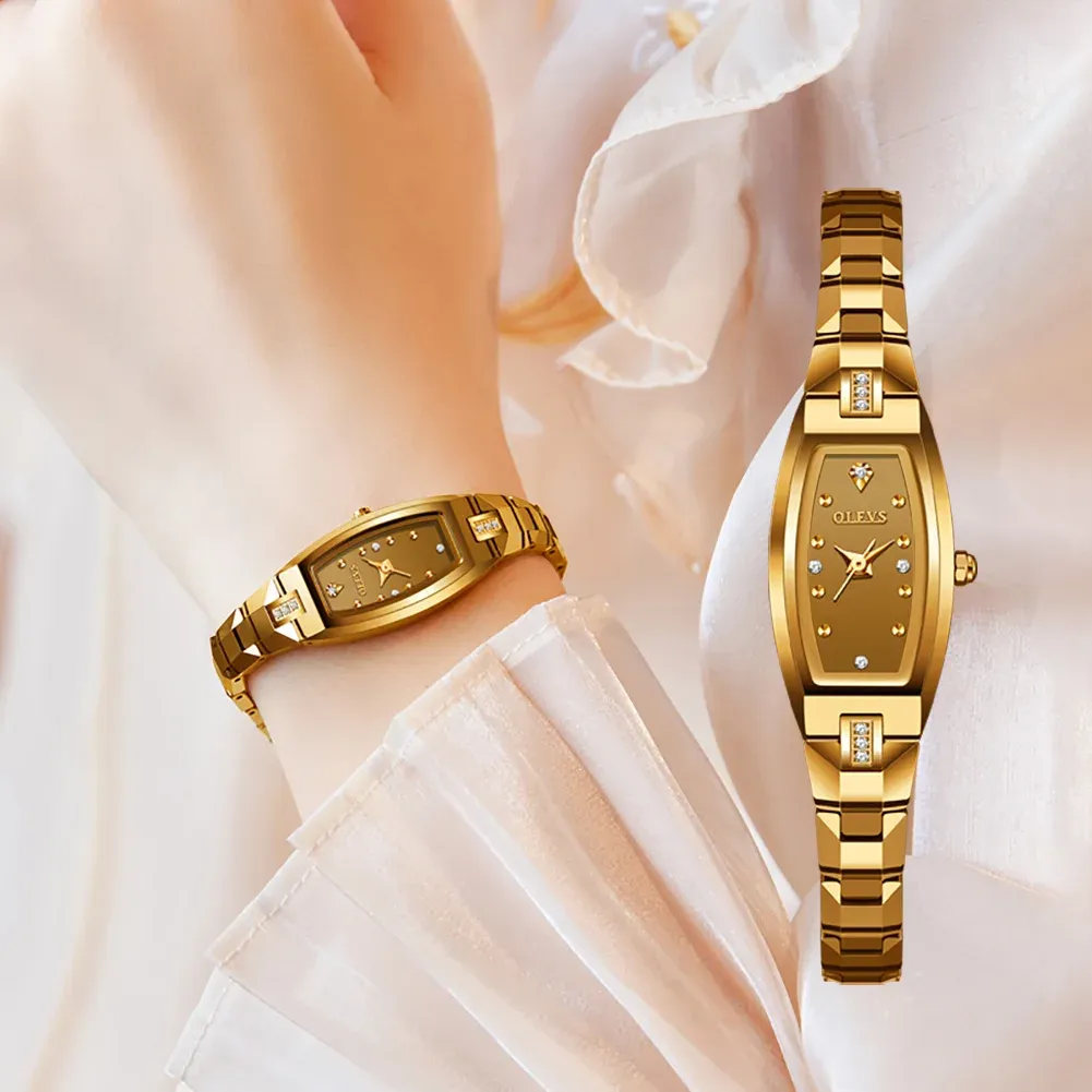 Womens Luxury Gold Bracelet Watch | Waterproof... From 