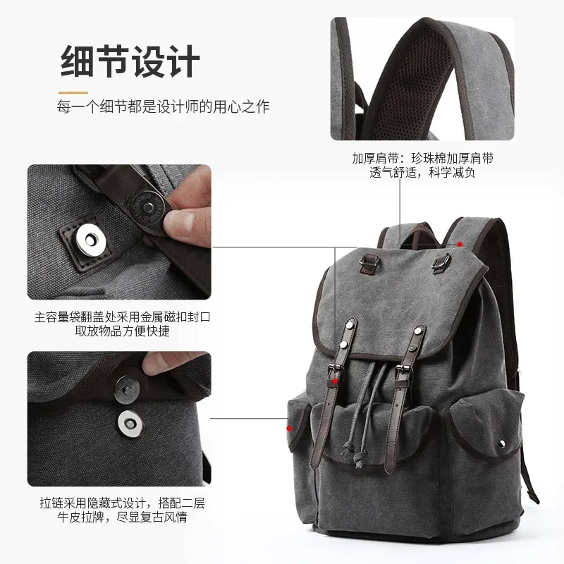 30l canvas backpack sales