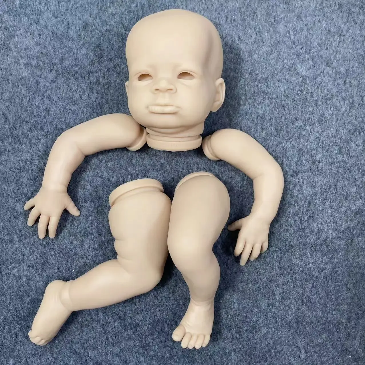 Realistic 20 Inch Reborn Reborn Doll Artists Kit With Lanny New Face DIY Unfinished Vinyl Parts And Mold From Ddmyhome 53.67 DHgate.Com