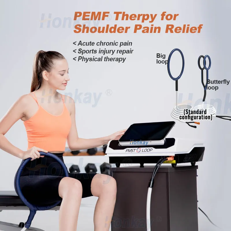 PEMF -Therapie Magnetische Geräte PMST -Schleife für menschliche Physiotherapie Schmerzlinderung und Tiere Gesundheitsversorgung Reduzieren Sie Entzündungen helfen dem tiefen Schlaf