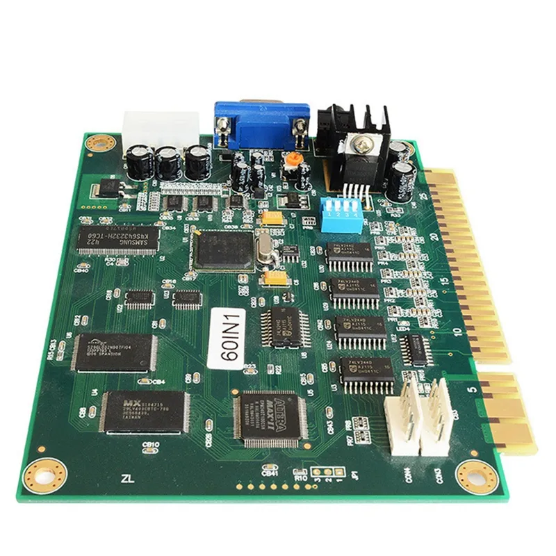 PCB Motherboard 60 In 1 for Cocktail and Upright Arcade Machines