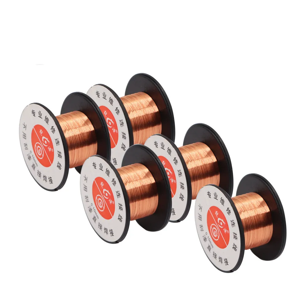 0.1mm Enamelled Copper Soldering Jump Wire – For PCB Trace Repair, Universal